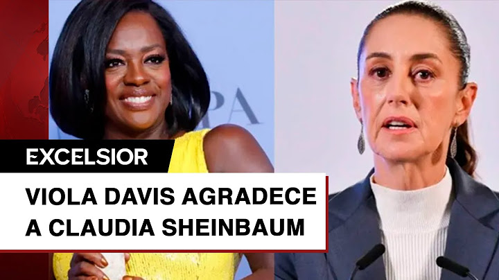 Viola Davis agradece a Claudia Sheinbaum por apoyo de emergencia tras inundaciones en Texas