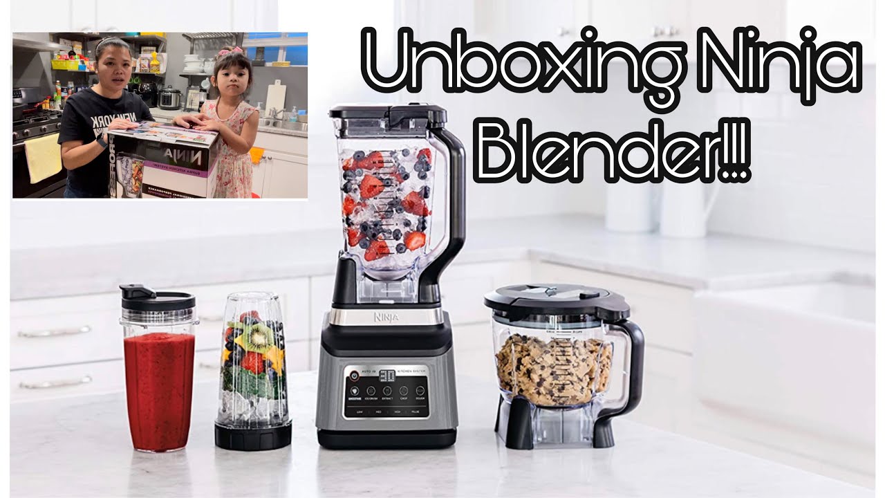 Ninja Professional Plus Blender with Auto-iQ (UNBOXING & REVIEW