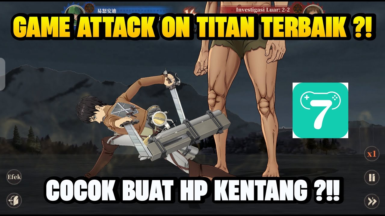 Game Attack On Titan Android Ringan Yang Wajib Di Coba !!
