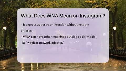 What Does WNA Mean on Instagram? - Everyday-Networking