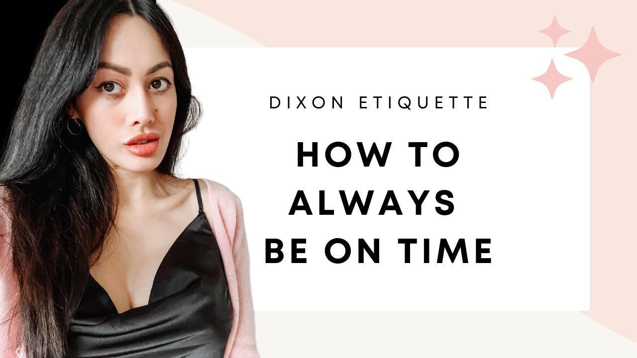 How to always be on time | How to be a punctual person