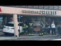 Car crashes into Nicholas Creamery in Long Branch