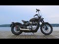 Triumph Bonneville Bobber et Indian FTR | Action moteur sport MOTO