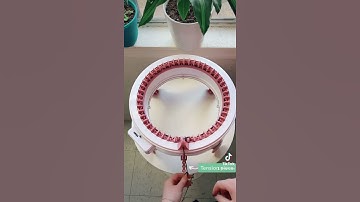 How to Cast On (Begin) on a Loom Knitting Machine