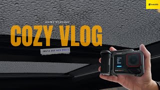 Cozy Rainy Day Vlog | Captured with Insta360 Ace Pro 2 | Adding a camera to our Gaming Channel screenshot 5