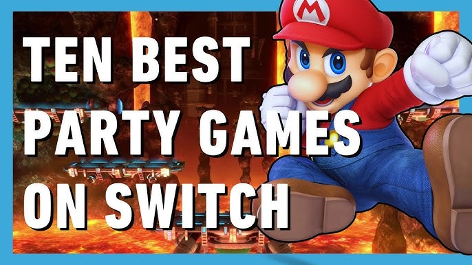 OUR TOP 10 Multiplayer PARTY GAMES on Nintendo Switch! 4 players or more! 