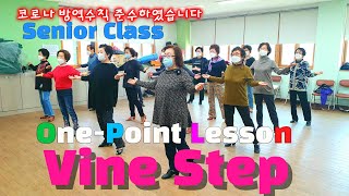 라인댄스 첫 걸음 3편 바인스텝 설명Vinestep Tutorial 라인댄스 기초Linedance Basic