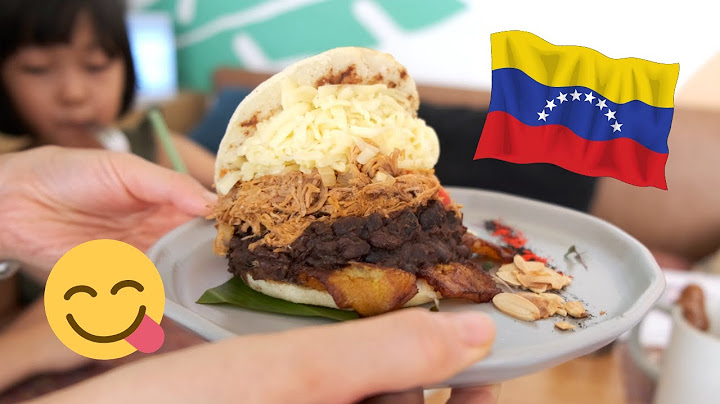 Comida VenezolanaㅣProbando por Primera Vez Comida de Venezuela