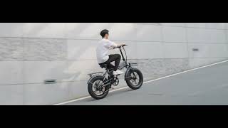 ENGWE EP-2 BOOST 250W 48V Folding Electric Bike with Boost Power Button