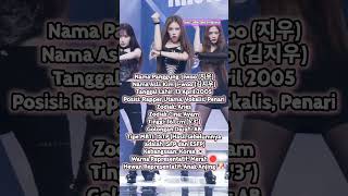 biodata lengkap member NMIXX #nmixx #haewon #sullyoon #jiwoo #bae #kyujin #lily #jinni #shorts #kpop