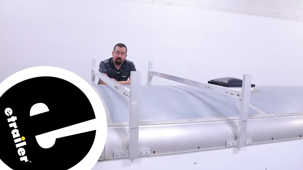 etrailer | The Low-Down on the Rack'Em Fitz-All Enclosed Trailer Ladder ...