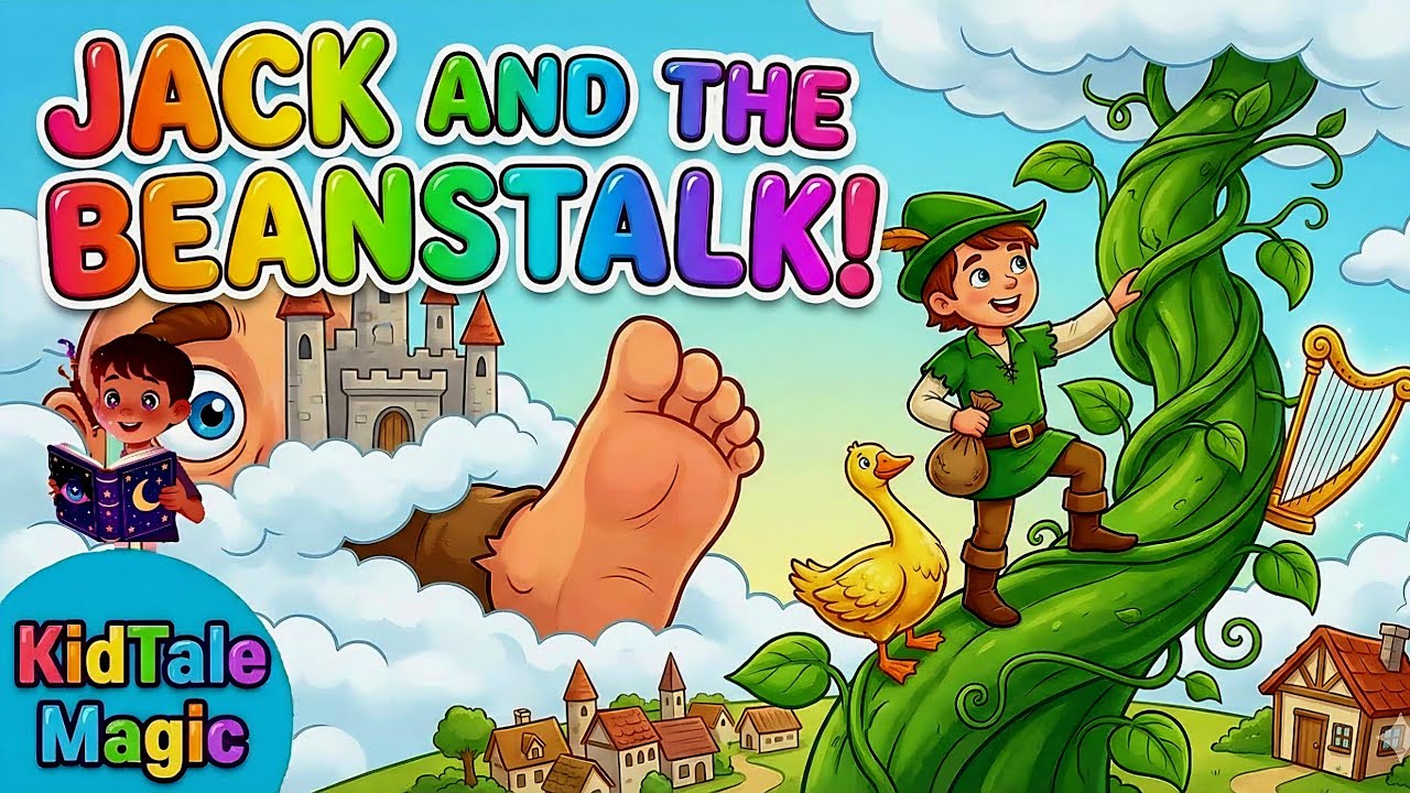 Jack and the Beanstalk 🌱 | Full Story Read Aloud for Children 🏰 - YouTube