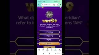 KBC 2 january AmazonQuiz Answer| KBC Win@9 Answer| KBC Quiz Answer Today by helpedu4u #kbc #shorts