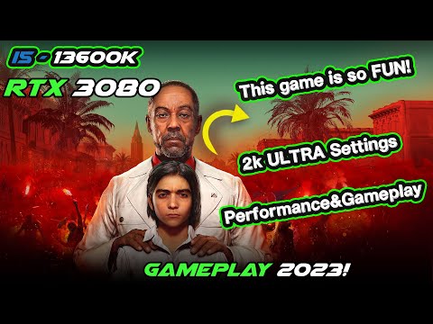 Far Cry 6 - This game is so FUN - RTX 3080 | i5-13600K - Gameplay PC ULTRA 2k - 2023