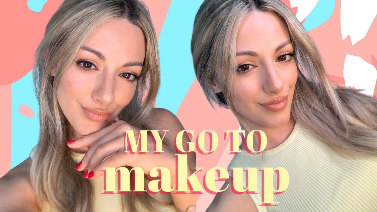 My GO TO makeup - Το καθημερινό μου μακιγιάζ το καλοκαίρι χωρίς eyeliner  || Anna La