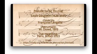 L Couperin Prélude No10, Do maj