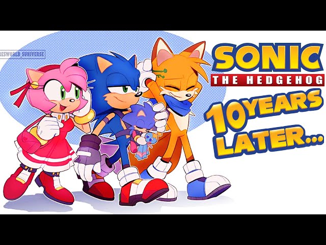 Sonic and Amy: Family Portrait - Sonic 10 Years Later Comic Dub