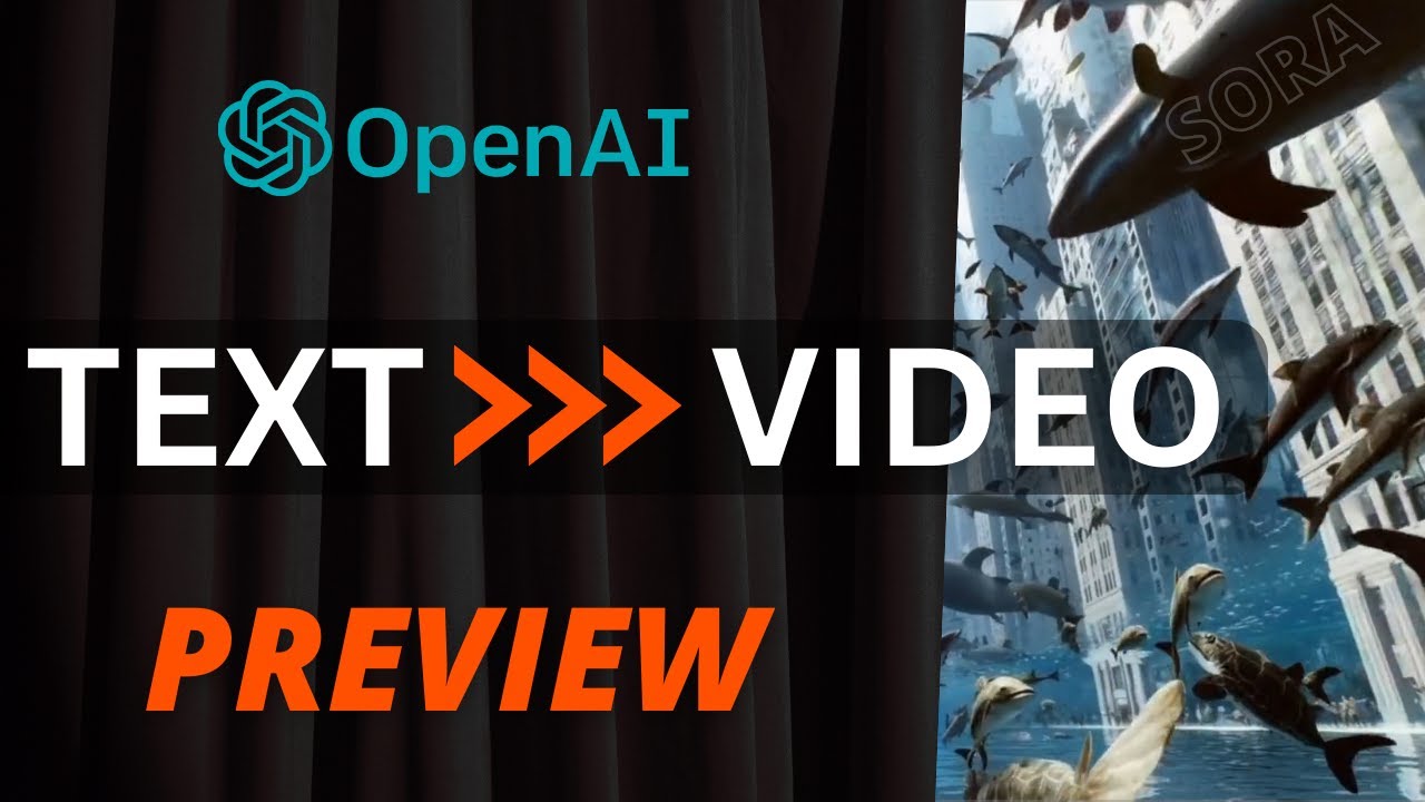 Text to Video by OpenAI SORA - New AI Model - YouTube