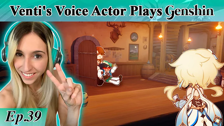 Venti's English Voice Actor plays GENSHIN IMPACT! Part 39 Best Bartenders At Your Service!