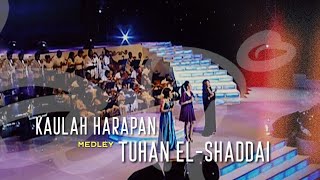 Sari Simorangkir - 04. Kaulah Harapan medley Tuhan El Shaddai (The Creator Live Concert) chords