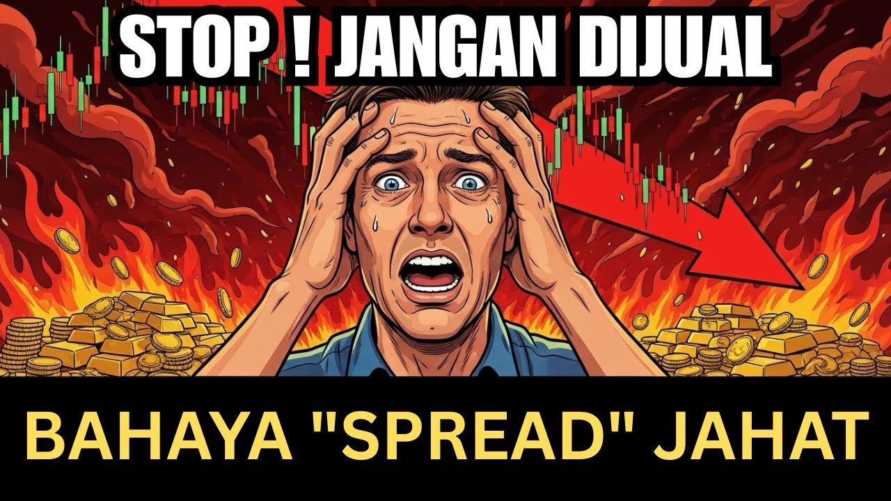 JANGAN JUAL EMAS KE TOKO! ⛔️ Bongkar Rahasia "Spread" Jahat Bikin Rugi Jutaan