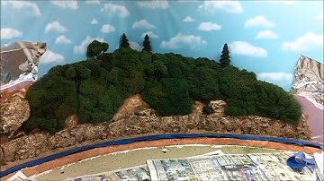 Layout Update 11 - Still on background scenery.