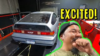 Ein auf dem Schrottplatz ausgebauter CRX mit K24A2-Motor wurde auf dem Prüfstand getestet! Wie ha...