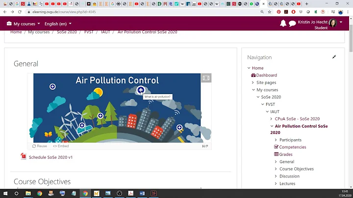 Elearning Portal for Air Pollution Control (Summer...