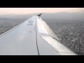 Volaris A319 Landing at sunset in Mexico City