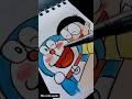 Doraemon drawing easy step ❤️#challenge #art #viral #drawing #doraemon #day1