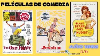 Películas de COMEDIA. Año 1962 (1/3). Carteles. Posters.