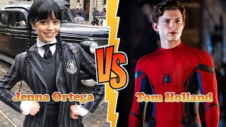 Jenna Ortega (Wednesday) VS Tom Holland Transformation ★ From Baby To 2024