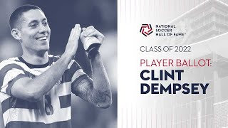 Clint Dempsey - National Soccer Hall of Fame Class of 2022