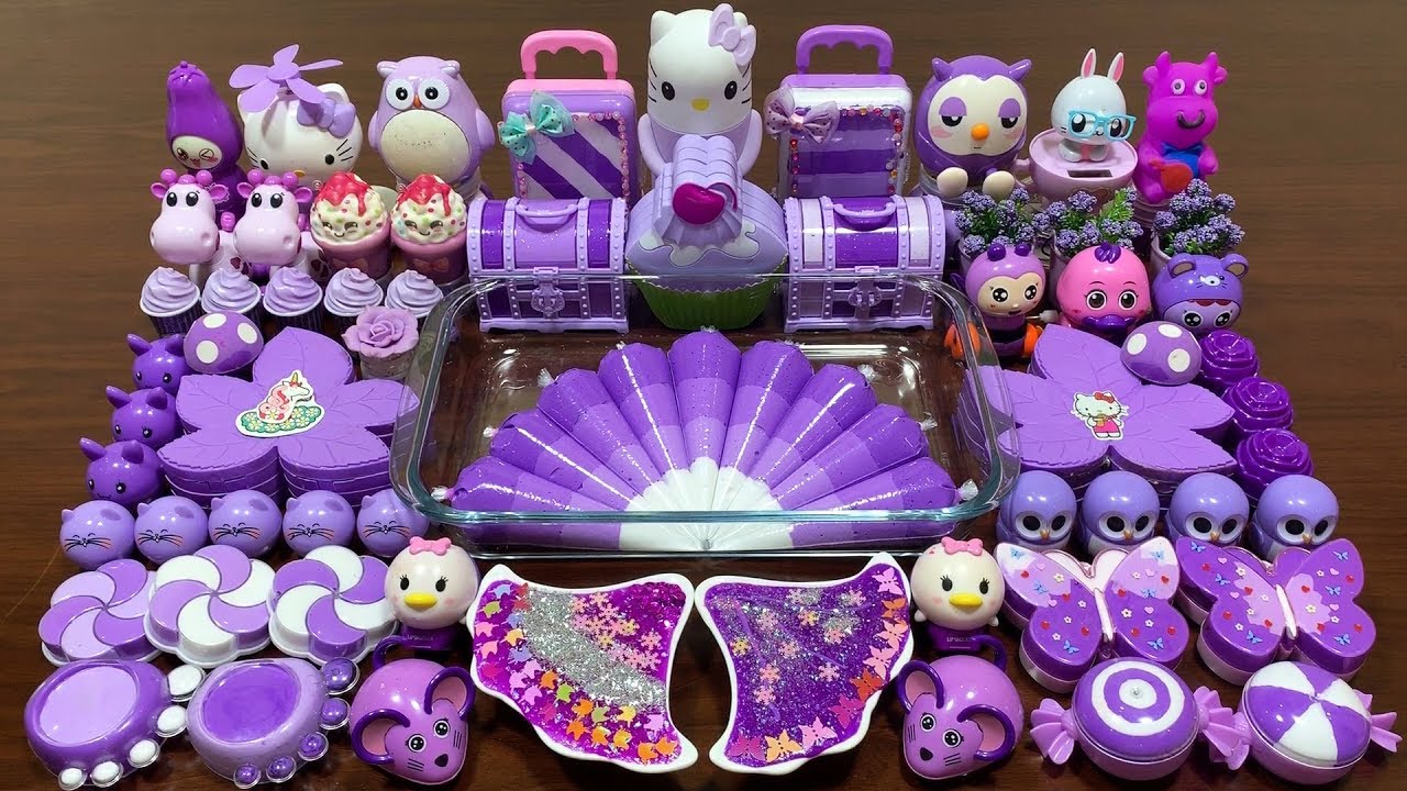 Relaxing with Piping Bags !! Mixing Random Things Into Slime !! Satisfying Slime Smoothie 