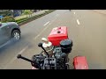 test tốc độ xe công nông 95tr chạy 60 km/h quá nhanh của gara đông xuân..