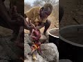 Hadzabe Dudu’s Hunt‑Fire‑Cook Wild‑Meat Feast