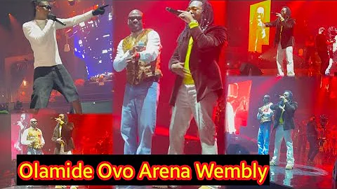 Asake,Bella shmurda Join Olamide As He Sold Out Ovo Arena Wembly In London  With Massive Performance