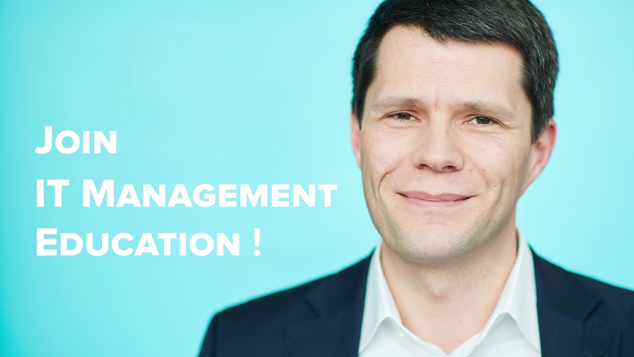 IT Management Education - YouTube