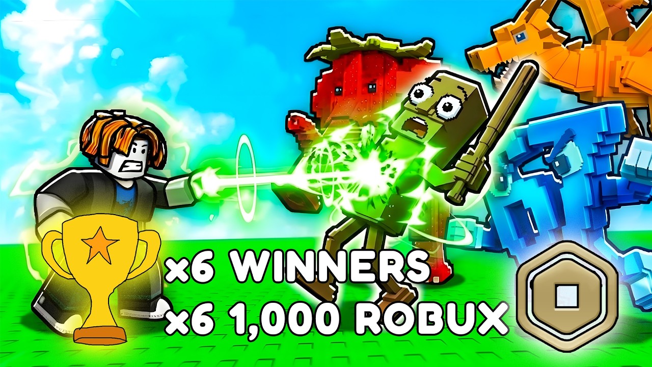 Officially Releasing My Game NOW! - 6,000 Robux GIVEAWAY! - Game Name ...