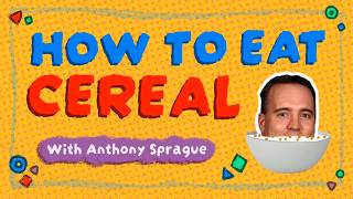 How to Eat Cereal (THE CORRECT WAY) with Bisons General Manager Anthony Sprague 🥣🥛