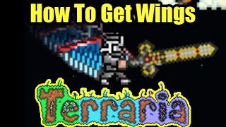 I show in terraria how to get wings. the first two sets of wings and
harpy use angel wings, demon terraria...