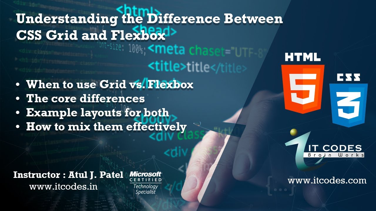 Flexbox vs Grid — When to Use Which? - YouTube