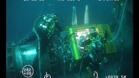 DCN Diving Micro Habitat Brace Welding Repair Project Video