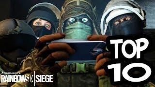 Приколы в играх - топ 10 моментов в RAINBOW SIX SIEGE Приколы в играх - топ 10 моментов в RAINBOW SIX SIEGE