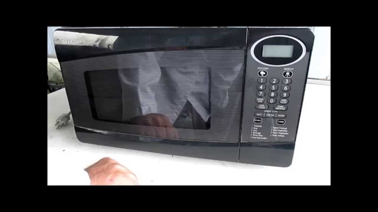 REPARACION DE UN MICROHONDAS SHARP R230KK VIDEO 1 DE 2 YouTube