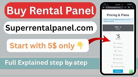 How to Buy Rental Panel from Superrentalpanel.com | Super Rental Panel | SMM Panel Script