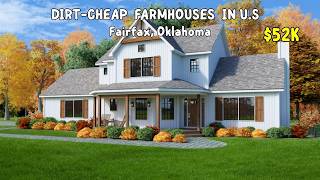 5 Dirt Cheap oklahoma Farmhouses With Land 🏡 Untapped Real Estate Gold!