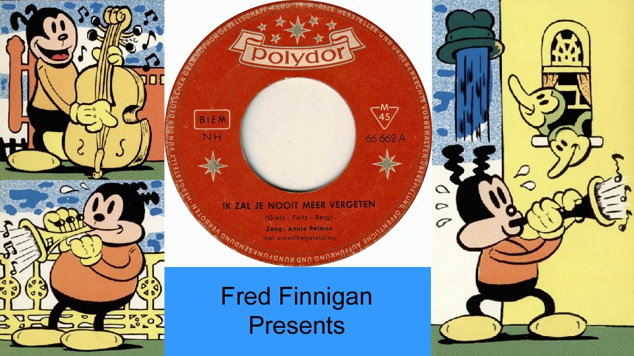 Annie Palmen - Ik Zal Je Nooit Meer Vergeten(1957) - YouTube