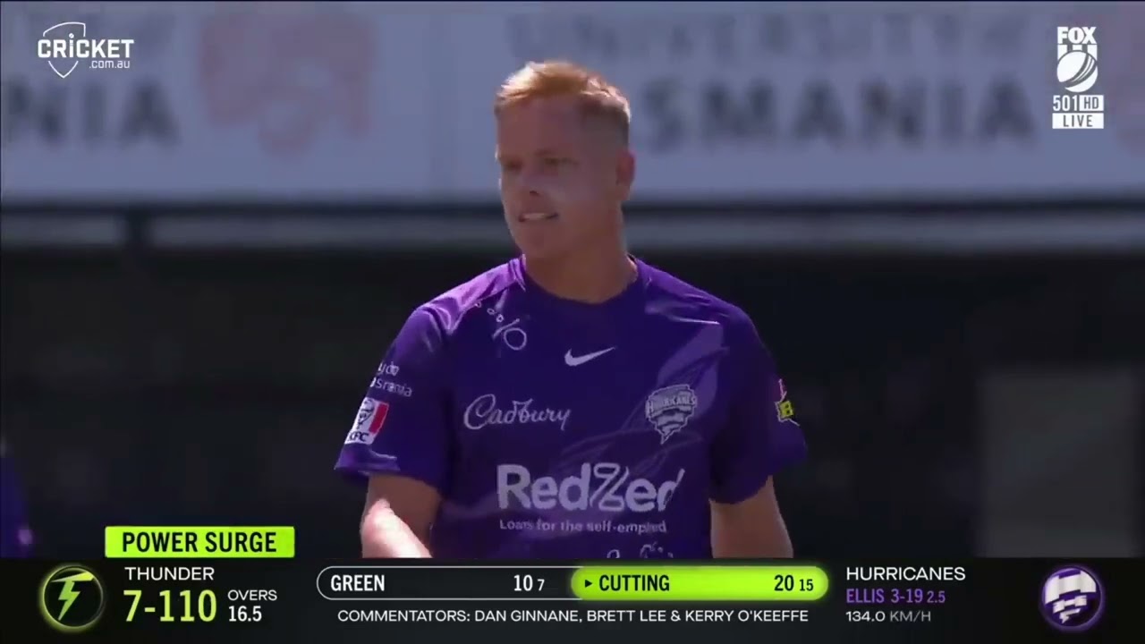 Hurricanes V Thunder Highlights BBL 12
