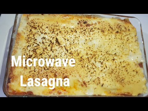 Video: Yuav Ua Li Cas Ua Noj Lasagne Hauv Lub Microwave